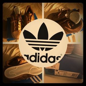 NEVER WORN RARE ADIDAS SUPERSTAR IN COPPER SIZE 6!